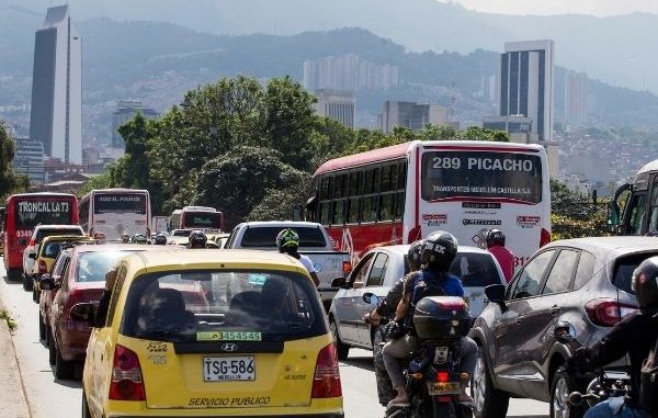 Pico y placa en Medellín.