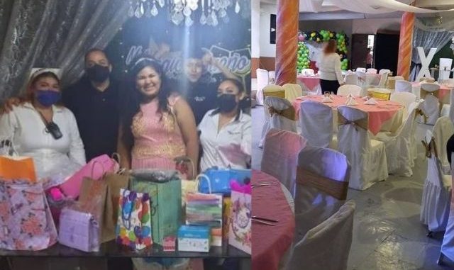 Quinceañera quedó plantada en su fiesta, pero desconocidos le armaron la pachanga