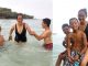“No sabíamos nadar”: Nubia e Hijos conocieron el mar y su reacción fue adorable