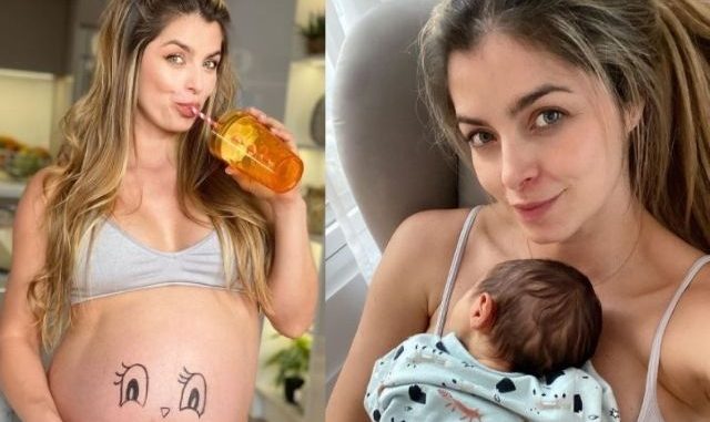 Sin tabú: Cristina Hurtado regaló tierna postal amamantando a su bebé