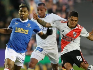 Alfredo morelos, Sebastián Villa y Juan Fernando Quintero