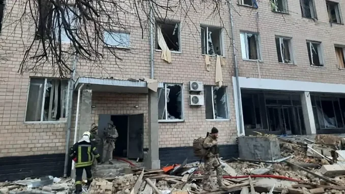 Bombardeo Ucrania