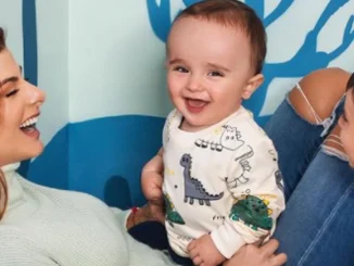 Carolina Cruz y sus hijos