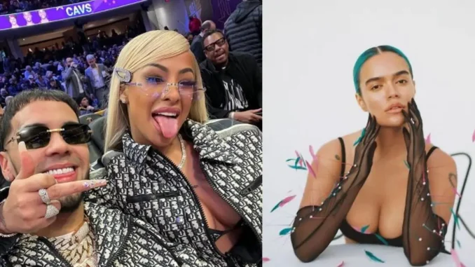 Novia de Anuel aclaró por qué la “amiga” le puso la canción de Karol G