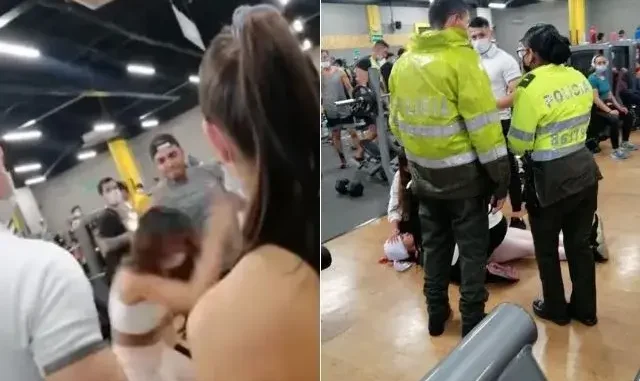 Pelea en gimnasio Smart Fit