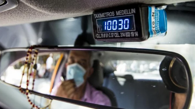 Taxistas de Medellín