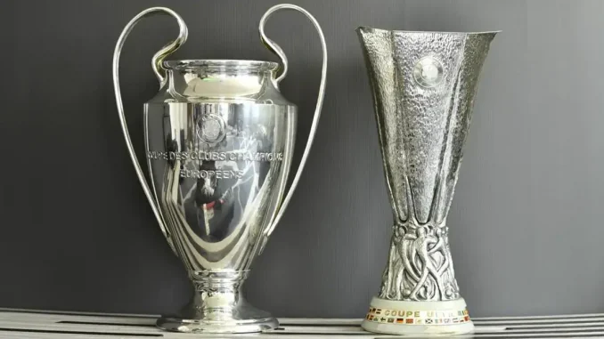 Copas Uefa Champions y Europa League
