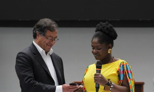 Francia Márquez y Gustavo Petro