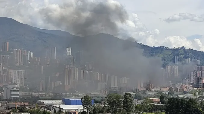 Incendio sabaneta