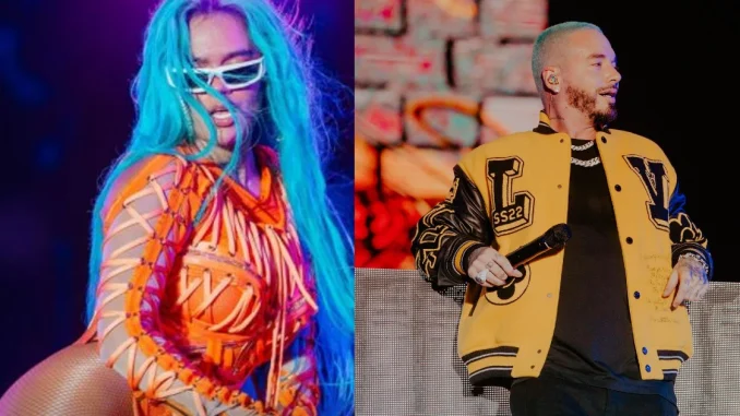 Los comentarios a Karol G y J Balvin por sus conciertos