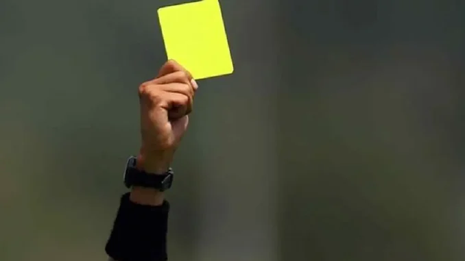 Tarjetas amarillas
