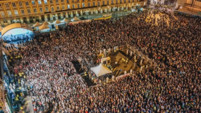 Cierre campaña de Gustavo Petro