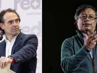 Federico Gutiérrez y Gustavo Petro