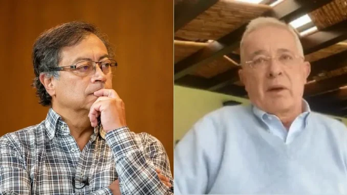 Gustavo-Petro-y-Alvaro-Uribe-Velez