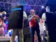 Gustavo Petro reapareció en público con chaleco antibalas