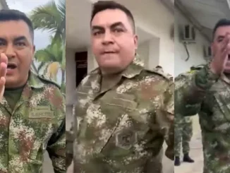 Coronel del Ejército se salió de la ropa y agredió a un cabo