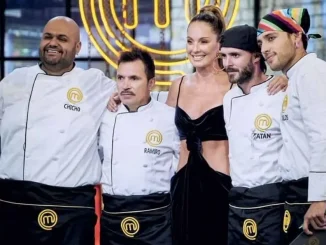 Chicho Arias, Ramiro Meneses, Claudia Bahamón, Tatán Mejía y Carlos Baez