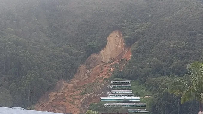 Deslizamiento en vereda de San Antonio de Prado