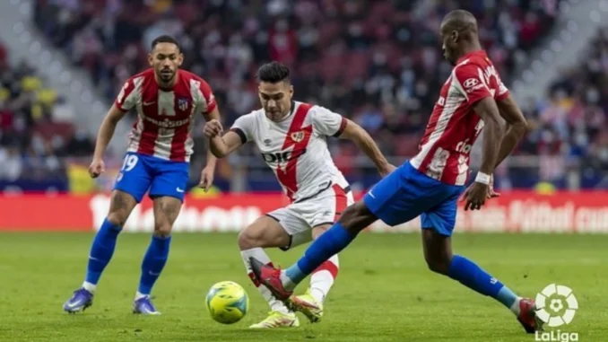 Falcao juega en el Rayo Vallecano.