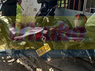 Las motos en las que huyeron los asesinos