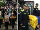 Sepelios de policías asesinados en Yarumal.