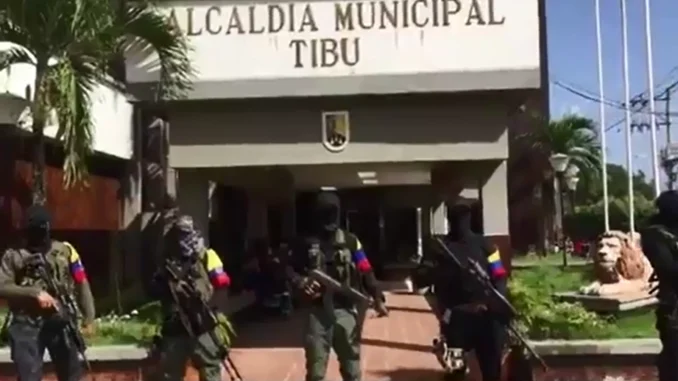 Los disidentes hicieron presencia en Tibú.
