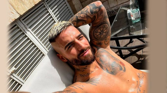 Maluma se accidentó en un yate en Ibiza.