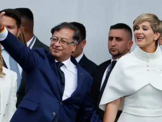 Andrea Petro, Gustavo Petro y Verónica Alcocer