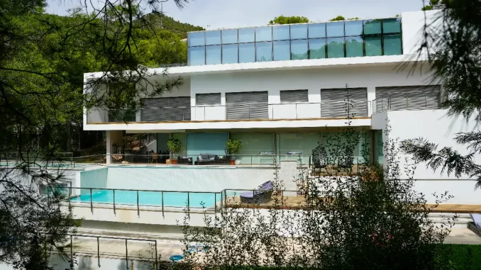 Casa El delantero del Barcelona Aubameyang