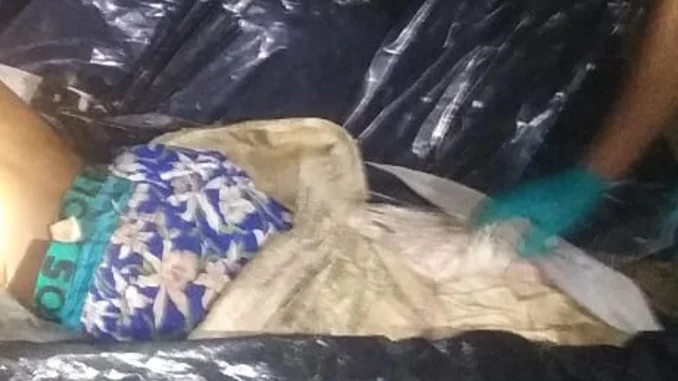 La cabeza la encontraron en otro barrio.