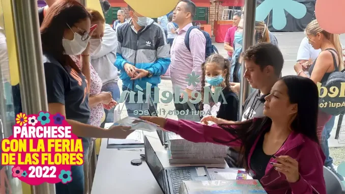 Entrega de boletas Desfile de Silleteros