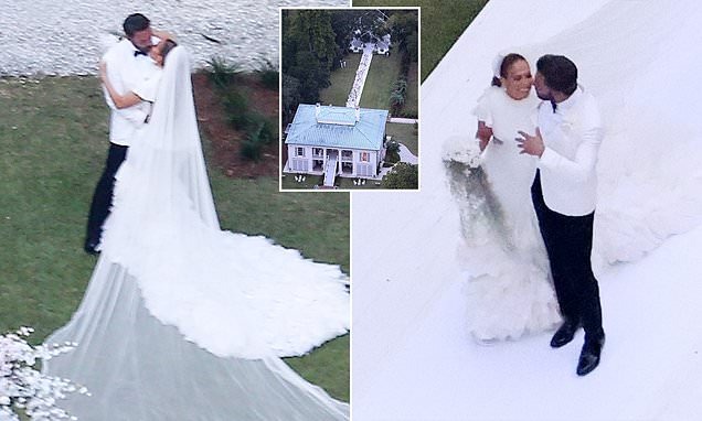 JLo y Ben Affleck se casaron.