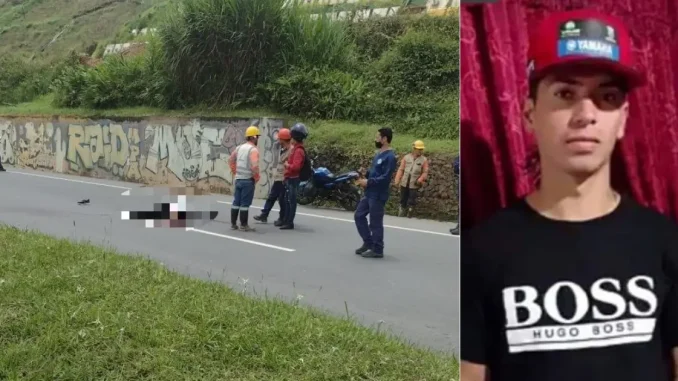 Motociclista-muerto-en-Caldas-Juan-Daniel-Bedoya-Arenas