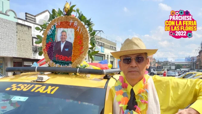 Uriel, el que le puso silleta de Darío Gómez a su taxi