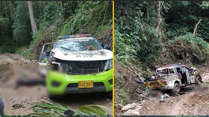 Atentado terrorista en Huila.
