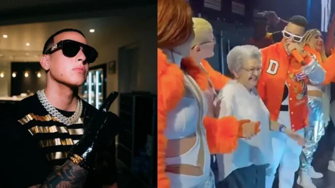 La abuelita que se robó el show en concierto de Daddy Yankee