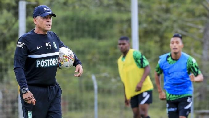 Pedro Sarmiento durante una sesión de entrenamiento.