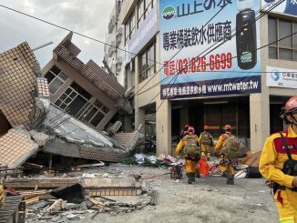 Terremoto en Taiwán.