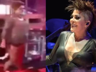 Alejandra Guzmán le lanzó una pandereta a una fan