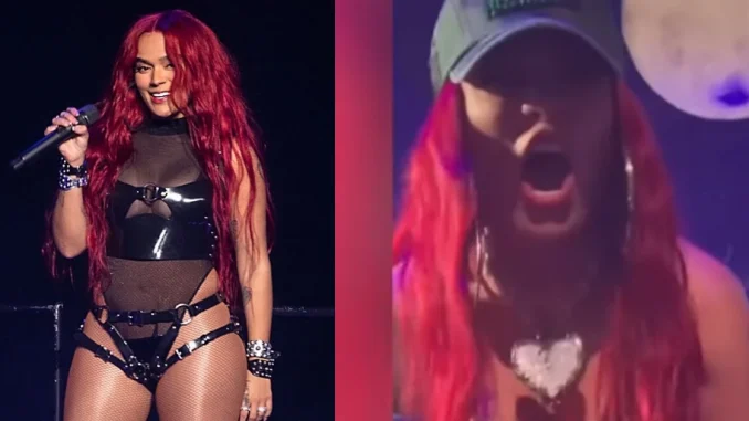 Karol G regañó a una fan que no supo cantar 'El Barco'