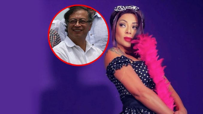 Marbelle y Gustavo Petro.
