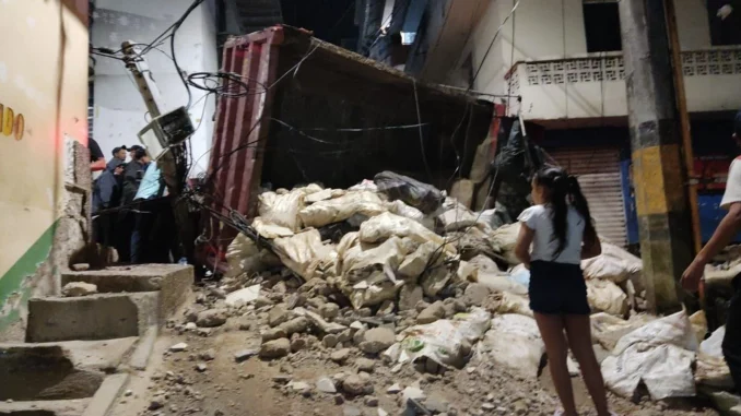 El accidente no dejó personas lesionadas.