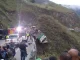 Las autoridades trabajaron por más de 9 horas para rescatar a los ocupantes del bus.