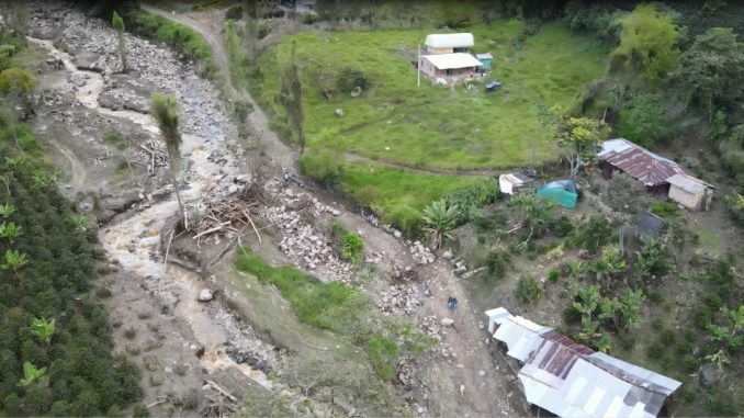Avalancha en Caicedo