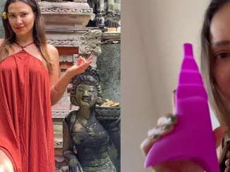 El recursivo invento que Katherine Porto usó para hacer sus necesidades en India