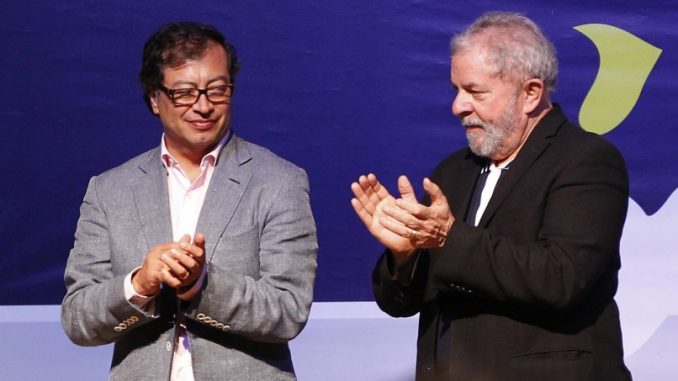 Petro y Lula Da Silva