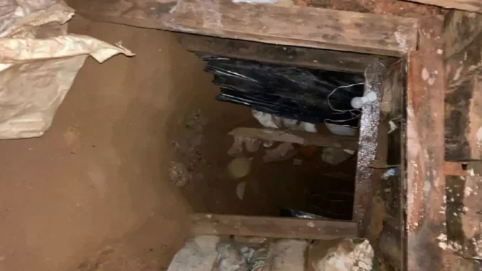 Este es el túnel que cavaron en Yolombó para robar un banco