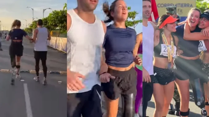 Daniella Álvarez cumplió el sueño de volver a correr