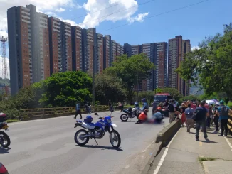 El accidente de Bello sucedió sobre el mediodía.