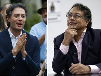 Daniel Quintero y Gustavo Petro.